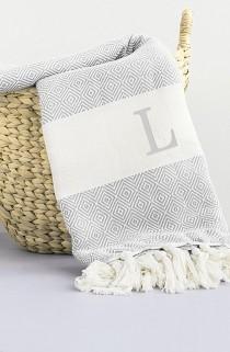 wedding photo - Cathy's Concepts Personalized Turkish Cotton Throw
