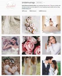 wedding photo - Bridal Musings Most Popular Posts On Instagram