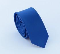 wedding photo - Royal Blue Silk Tie.Mens Silk Tie.Wedding Tie.