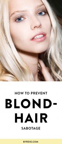 wedding photo - The Only Products You Need To Prevent Blond-Hair Sabotage