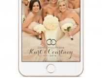 wedding photo -  Custom Snapchat Geofilter for Your Wedding