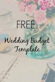wedding photo - Get Your Dream Wedding With This FREE Budget Template