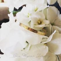 wedding photo - Personalized Cuff Bracelet/Engraved Bangle/Cuff Bracelet/Custom Cuff Bracelet /Happiness & Inspirational Cuff Bracelet/ Personalized Wedding