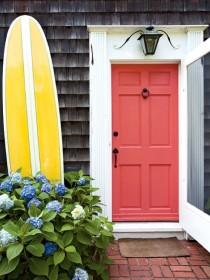 wedding photo - 30 Front Door Colors With Tips For Choosing The Right One
