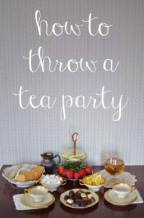 wedding photo - Throwing A Tea Party