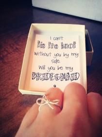 wedding photo - 10 Creative Ways To Ask "Will You Be My Bridesmaid?" -