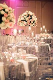 wedding photo - Houston Wedding: Silver And Pink Glamour