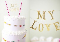 wedding photo - Crafty Cake Details 