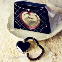 wedding photo - Beter Gifts®  Bridesmaids BETER-WJ020/A Heart Purse Handbag Holder 