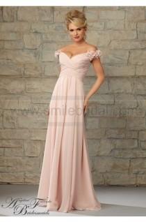 wedding photo -  Mori Lee Bridesmaids Dress Style 20453 - Bridesmaid Dresses 2016 - Bridesmaid Dresses