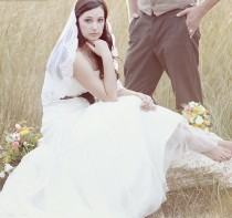 wedding photo - Mantilla - Elbow Length Veil