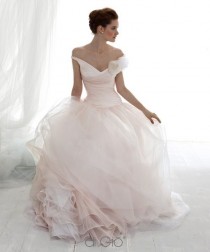 wedding photo - Beautiful Pink Wedding Dress
