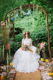 wedding photo - Edgy Bohemian Wedding Inspiration