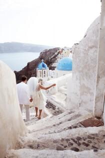 wedding photo - Just Married, Oia, Santorini