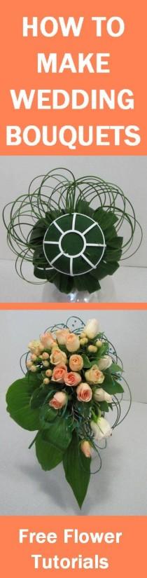 wedding photo - How To Make Wedding Bouquets - Free Flower Tutorials