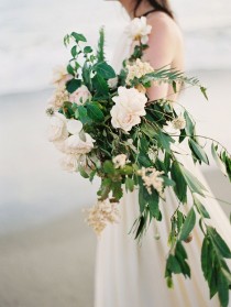 wedding photo - Modern Seaside Inspiration - Magnolia Rouge