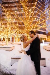 wedding photo - 10 Outdoor Wedding Twinkle Lights