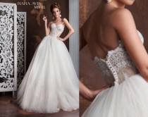wedding photo - Unique Wedding Dress MIVEL, Wedding Dress, Bridal Gown, Boho Wedding