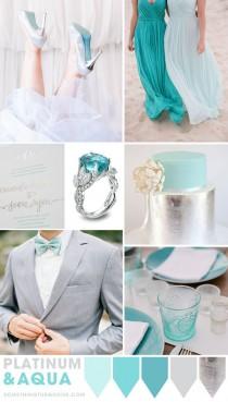 wedding photo - Wedding Inspiration From Your Platinum Engagement Ring