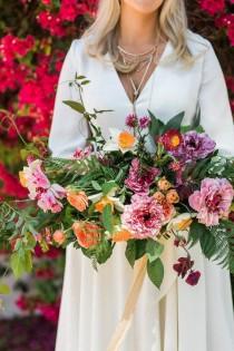 wedding photo - Colorful Bridal Bouquet 