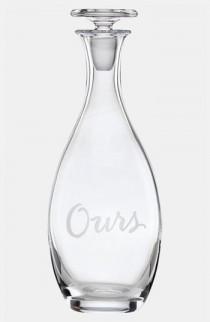 wedding photo - 'Two Of A Kind - Ours' Decanter