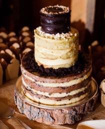wedding photo - Everything You Need To Know About Naked Cakes