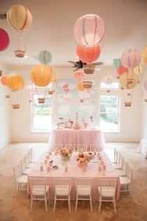 wedding photo - Carried Away Hot Air Balloon Birthday Party