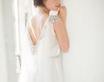 wedding photo - Blush Wedding Dress // Rosy Iris