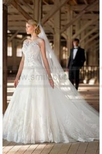 wedding photo -  Essense Of Australia Wedding Dress Style D1369 - A Line Wedding Dresses - Wedding Dresses