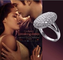 wedding photo - Twilight Platinum Saga Bella Ring 9,10