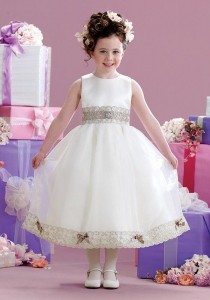 wedding photo - Joan Calabrese by Mon Cheri 215340 Flower Girl Dress - The Knot - Formal Bridesmaid Dresses 2016