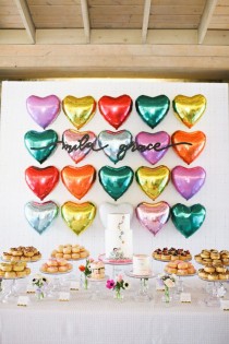 wedding photo - Heart Themed 1st Birthday 