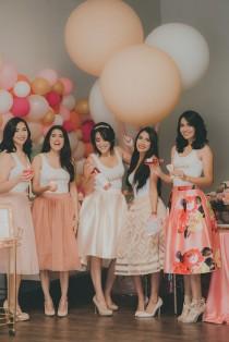 wedding photo - A DIY "Would You be my Bridesmaid?" Party Inspired by Rosé + A Giveaway - Belle The Magazine