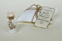 wedding photo -  Bridesmaid proposal, Will you be my bridesmaid, Message in a bottle, Bridesmaid invitation, Personalized bridesmaid gift, Ivory, Cream