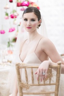 wedding photo - English Rose Inspired Editorial