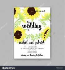 wedding photo - Wedding Invitation with abstract floral background