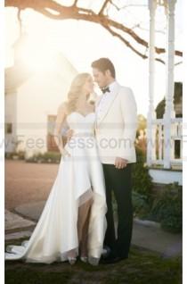wedding photo -  Martina Liana Sweetheart Corset And High-Low Skirt Wedding Separates Style Carter   Sia
