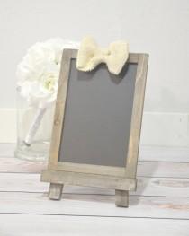 wedding photo - Chalkboard with easel, wedding chalkboard, wedding signs
