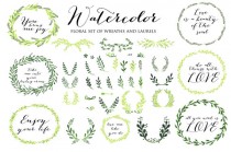 wedding photo - Laurels clipart, Ribbons, Wreaths, Banners, Arrows. Clip art for scrapbooking, wedding invitations, Small Commercial Use