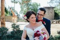 wedding photo - Retro Melbourne Zoo Wedding