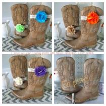 wedding photo - Boot Band, Boot Accessories,Cowgirl Boot Band, Boot Bracelet