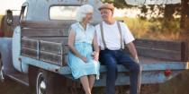 wedding photo - Grandparents Celebrate 57 Years Of Love With 'Notebook'-Themed Shoot