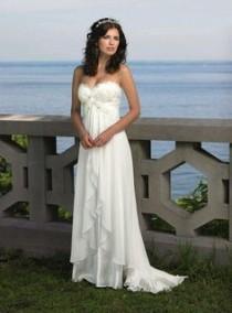 wedding photo - Sexy & Soft Chiffon Beach Wedding Dress :: On Sale Until 8/31 Only