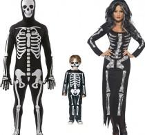 wedding photo - Male Female Kid Halloween Skeleton Bone Costume
