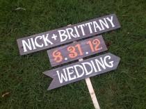 wedding photo - Names Date Wedding Sign Reception Signs. Parking Signs. Restrooms Sign. Cocktails sign Outdoor Wedding Decorations Fall Orange Wedding