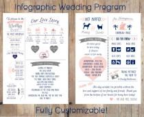 wedding photo - Infographic Wedding Program