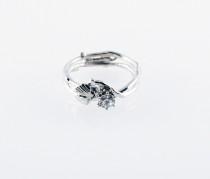 wedding photo - Simply Diamond Eco Engagement Ring - in 14K white gold