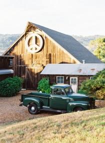 wedding photo - Stunning New California Wedding Venue Peace Barn