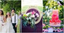 wedding photo - Creative Alice in Wonderland Garden Wedding Ideas 