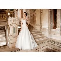 wedding photo - Demetrios Illusions 3217 - Stunning Cheap Wedding Dresses